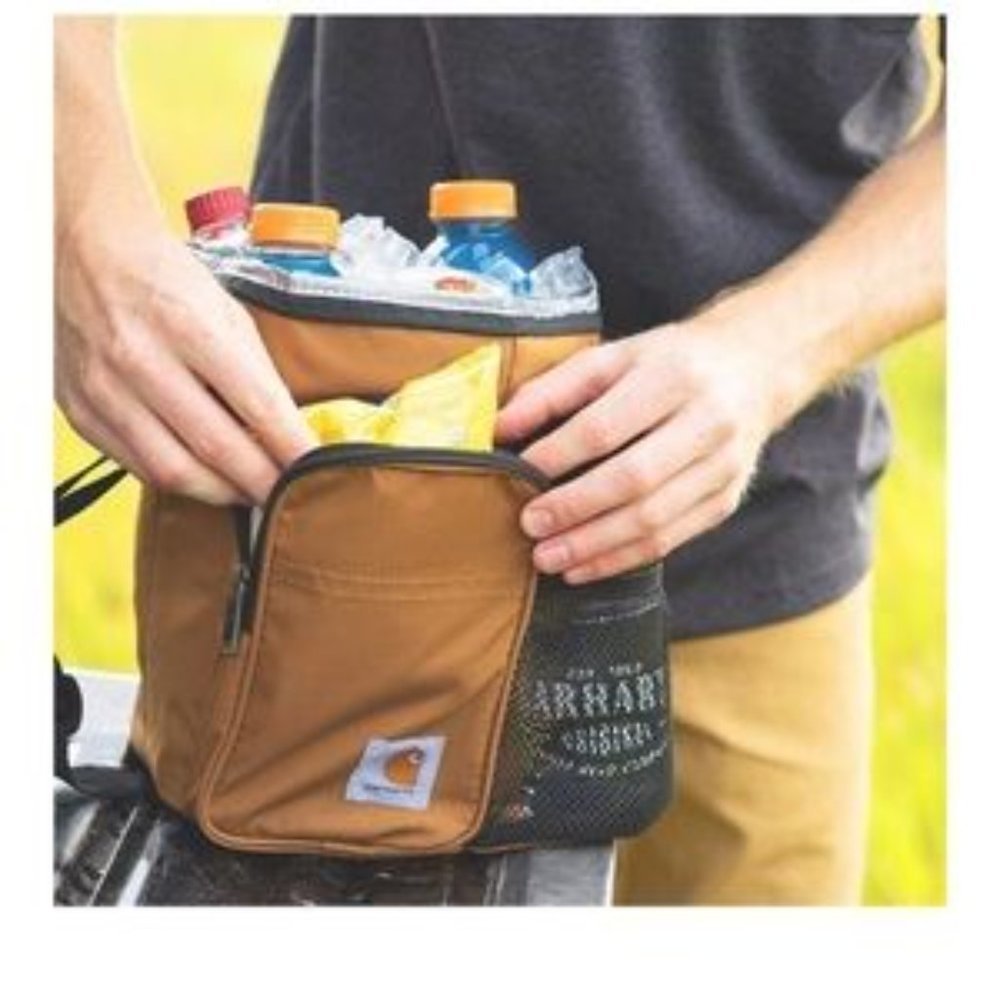 NEW Carhartt Lunch Cooler Bag With Water Bottle - Picture 2 of 8